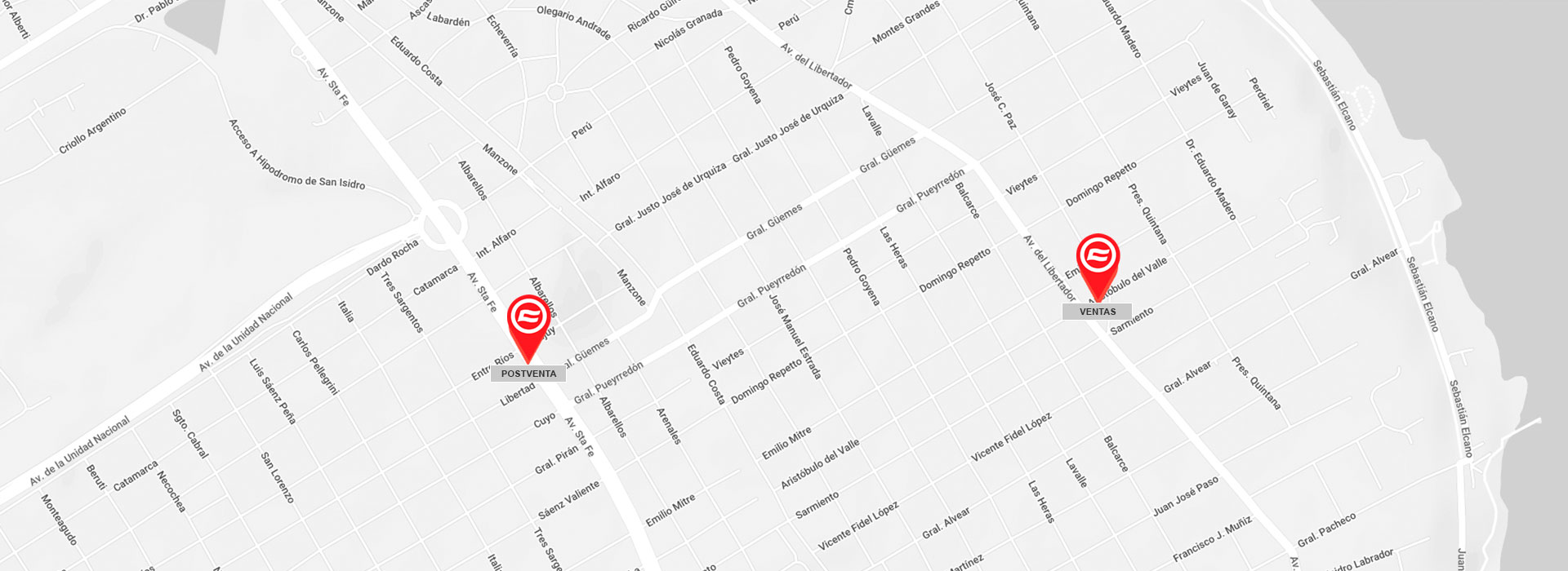 mapa-cfmoto CFMotos Martinez | Ventas y Posventas