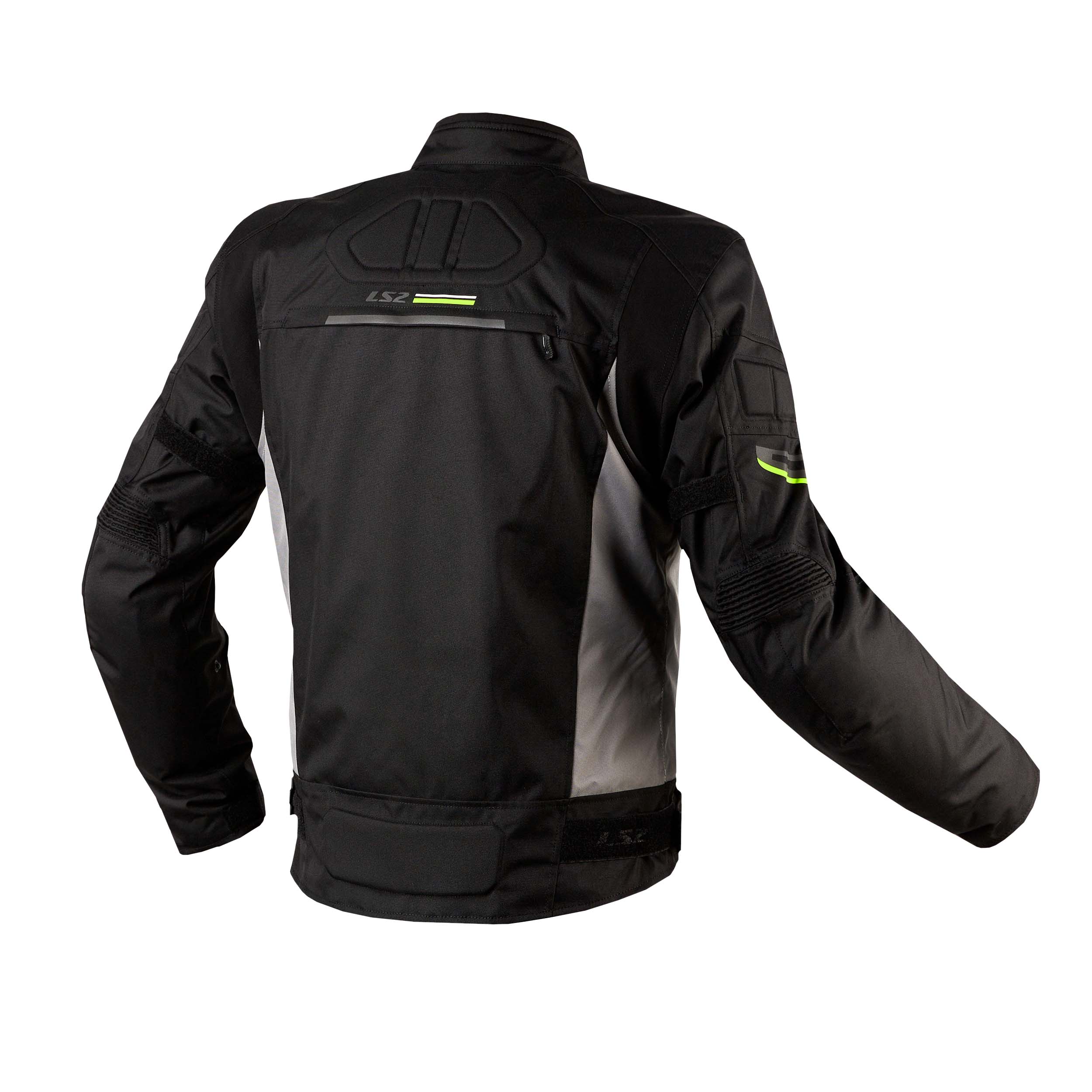 Campera LS2 Shadow Hombre Negra - Imagen 2