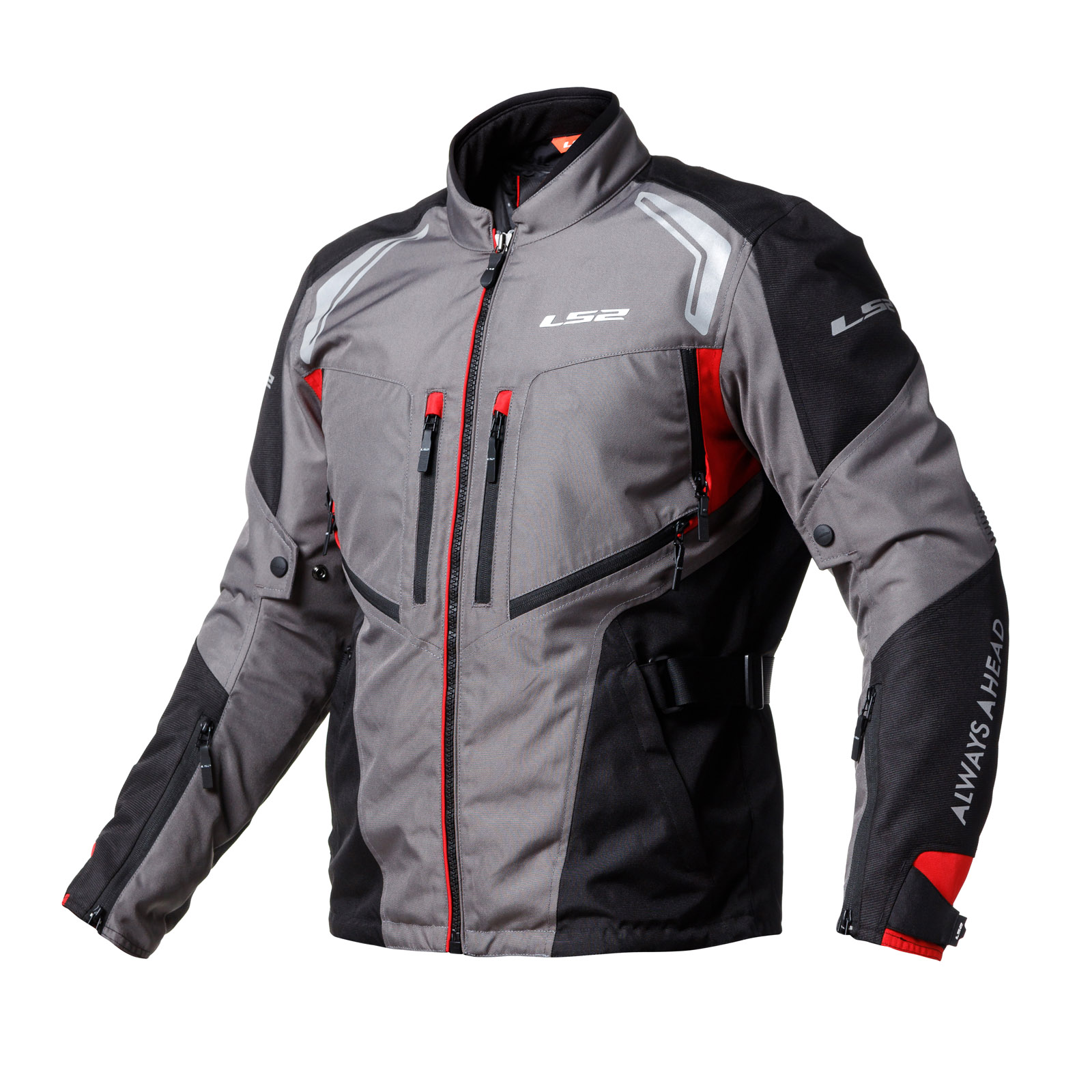 Campera LS2 Gallant Hombre Gris