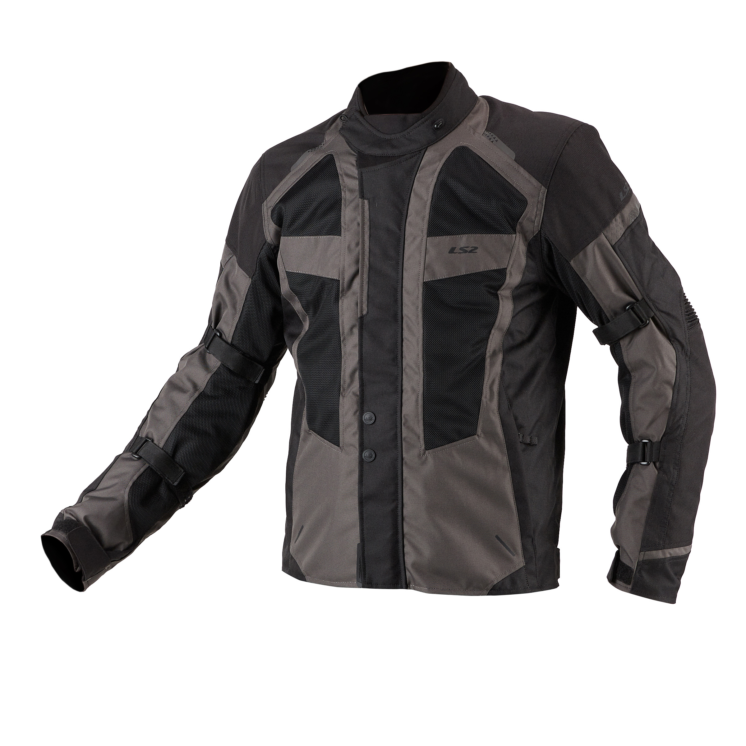 Campera LS2 Scout 4 Estaciones Hombre Negro/Gris