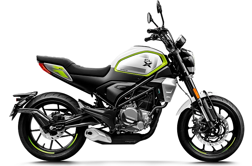 CF Moto Martínez - Perfil lateral de la CFMOTO 300 CLX CF Motos Martínez - Vista lateral de la moto CLX CFMOTO 300 CLX con diseño moderno