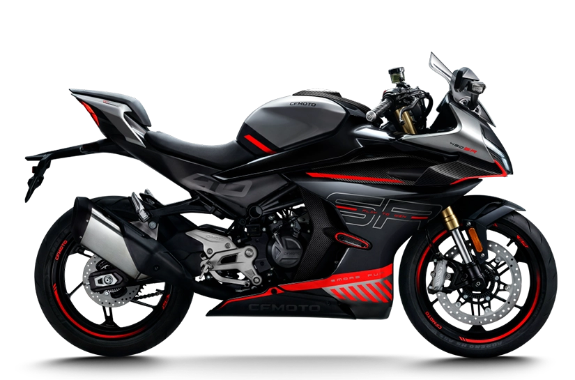 CF Moto Martínez – CFMOTO 450SR deportiva de alto rendimiento. CF Moto Martínez – Moto deportiva CFMOTO 450SR.